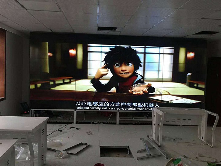 長沙街道辦液晶拼接屏項(xiàng)目案例解析