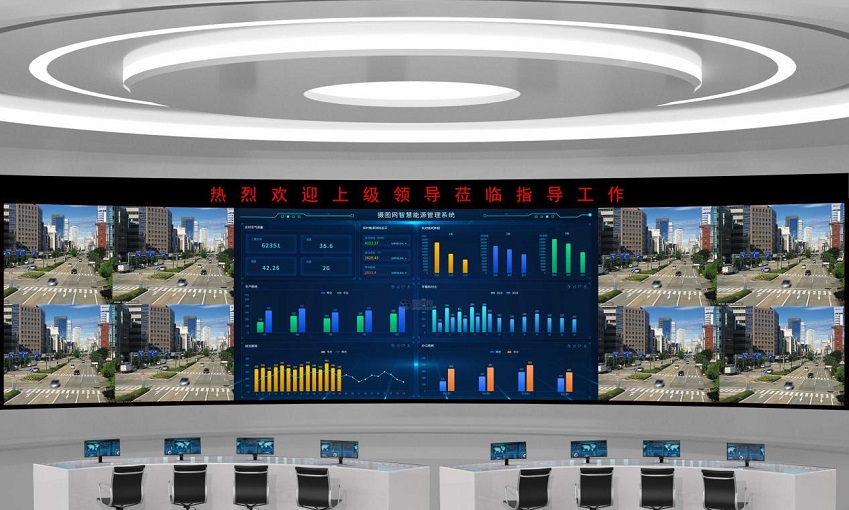 華邦瀛液晶拼接屏，為安防監(jiān)控領域賦能加速!